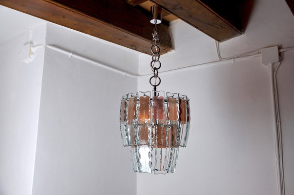 Murano Glass Chandelier from Veca, Italy, 1970-EJE-954098