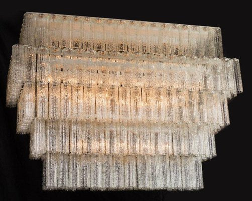 Murano Glass Chandelier from Venini, 1970s-MBH-1031938