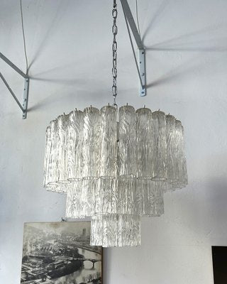 Murano Glass Cylinder Chandelier, Italy, 1970s-BVG-2018371