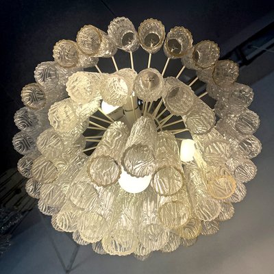 Murano Glass Cylinder Chandelier, Italy, 1970s-BVG-2018371