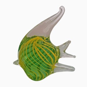 Murano Glass Fish Sculptures, 1950s, Set of 2-QDP-709685