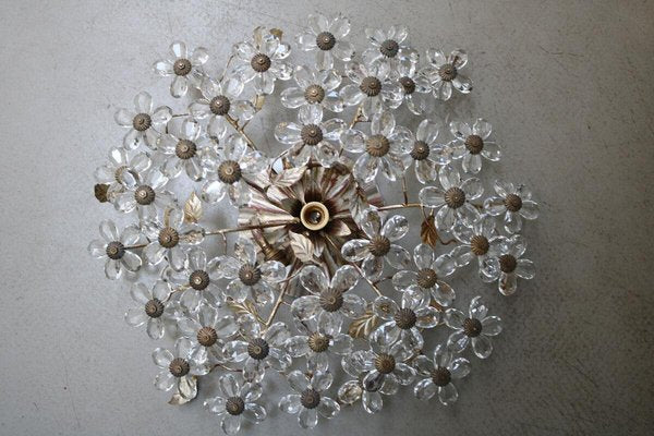 Murano Glass Flower Light from Banci Firenze, 1960s-FJP-1717633