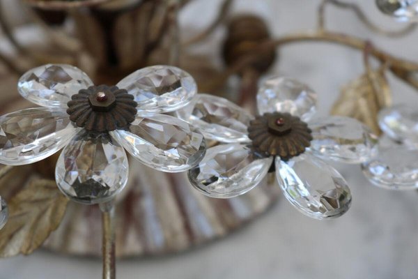 Murano Glass Flower Light from Banci Firenze, 1960s-FJP-1717633