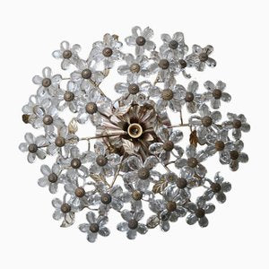 Murano Glass Flower Light from Banci Firenze, 1960s-FJP-1717633