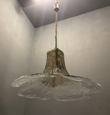 Murano Glass Flower Pendant Light, 1960s-JJC-1427627