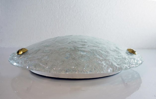 Murano Glass Flush Mount by Hillebrand, Germany, 1960s-DEK-1096438