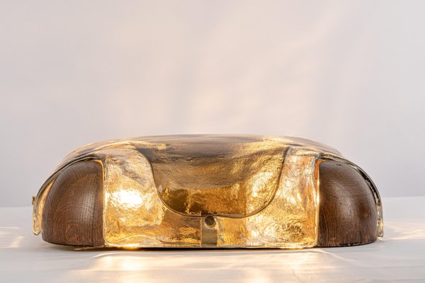 Murano Glass Flush Mount by Kaiser, Germany, 1970s-UGR-1301195