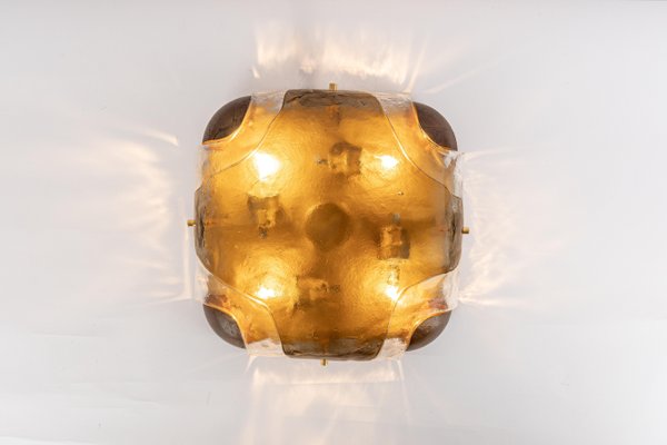 Murano Glass Flush Mount by Kaiser, Germany, 1970s-UGR-1301195