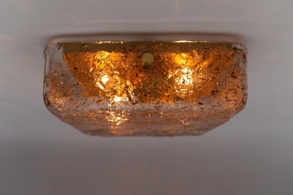 Murano Glass Flush Mount by Kaiser Leuchten, 1960s-KQB-1732947