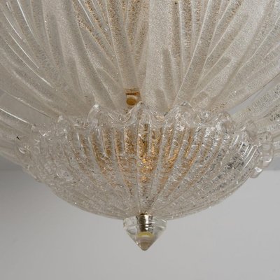 Murano Glass Flush Mount from Barovier & Toso, Italy, 1970s-VDW-1403249