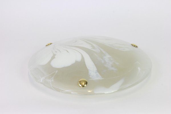 Murano Glass Flush Mount from Hillebrand, Germany, 1970s-UGR-1085774