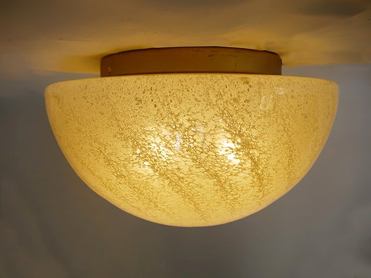 Murano Glass Flush Mount Lamp from Doria Leuchten, 1970s-DEK-548780