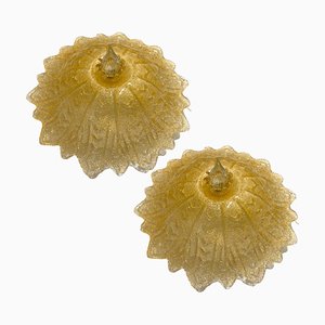 Murano Glass Flushmounts, 1980s, Set of 2-JJC-1742320