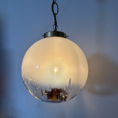 Murano Glass Hanging Lamp from Mazzega, 1970s-BGP-1721183