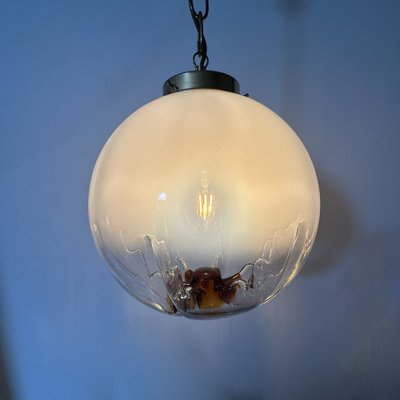 Murano Glass Hanging Lamp from Mazzega, 1970s-BGP-1721183