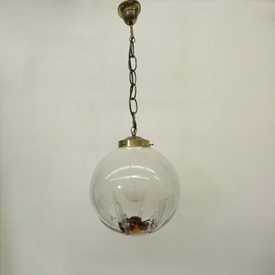 Murano Glass Hanging Lamp from Mazzega, 1970s-BGP-1721183