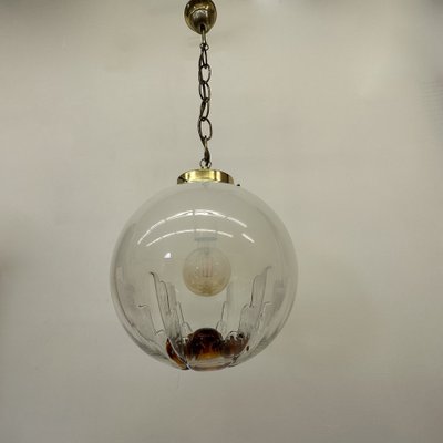 Murano Glass Hanging Lamp from Mazzega, 1970s-BGP-1721183