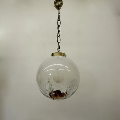 Murano Glass Hanging Lamp from Mazzega, 1970s-BGP-1721183