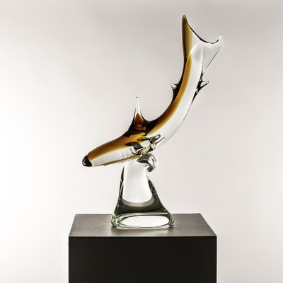 Murano Glass Jaws Sculpture, 1960s-SQP-1716347