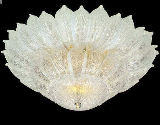 Murano Glass Leaf Ceiling Light-MBH-1084945