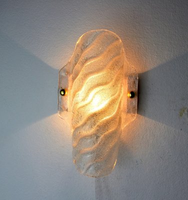 Murano Glass Leaf Wall Light by Carl Fagerlund, 1970-EJE-1172298