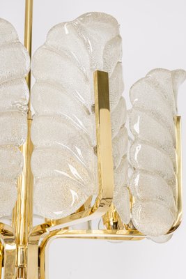 Murano Glass Leaves Chandelier by Carl Fagerlund for Orrefors, 1960s-UGR-1099377