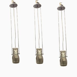 Murano Glass Light Pendants, 1990s, Set of 3-JJC-1424751