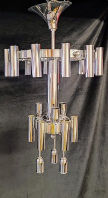 Murano Glass Lily Chandelier, 1970s-INI-2021854