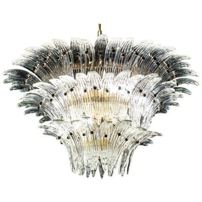 Murano Glass Palmette Chandelier, 1970s-MBH-1032629