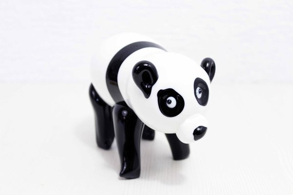 Murano Glass Panda, 1970s-BQF-1807755