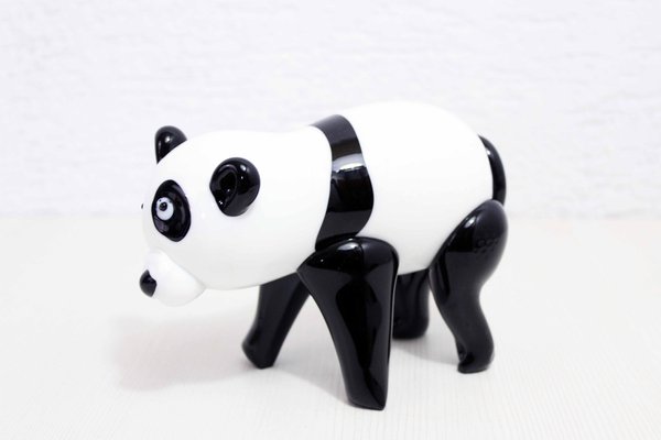 Murano Glass Panda, 1970s-BQF-1807755