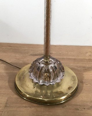 Murano Glass Parquet Floor Lamp attributed to Barovier & Toso, 1940s-BA-1365751