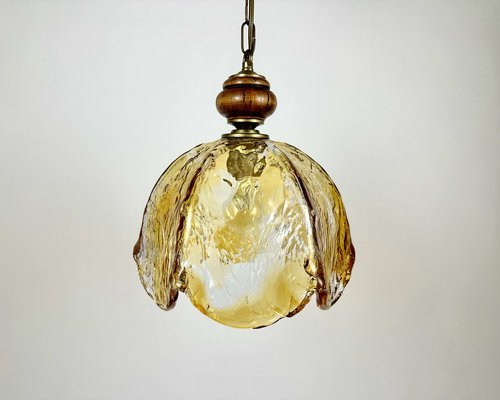 Murano Glass Pendant Lamp by Carlo Nason for Mazzega, Italy, 1970s-GYX-2027537