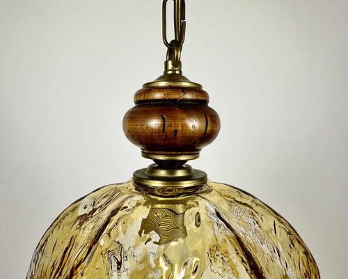 Murano Glass Pendant Lamp by Carlo Nason for Mazzega, Italy, 1970s-GYX-2027537