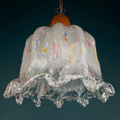 Murano Glass Pendant Lamp by Sylcom, Italy, 1990s-WQC-1447697