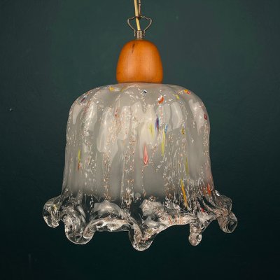 Murano Glass Pendant Lamp by Sylcom, Italy, 1990s-WQC-1447697