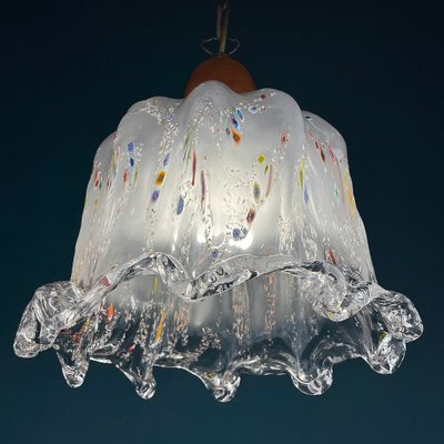 Murano Glass Pendant Lamp by Sylcom, Italy, 1990s-WQC-1447697