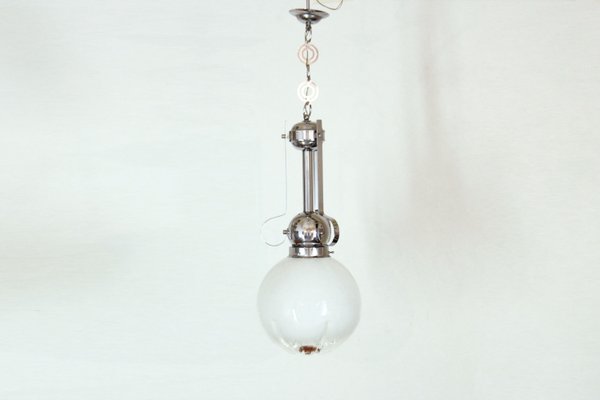 Murano Glass Pendant Lamp from Mazzega, 1970s-TOI-924409