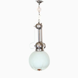 Murano Glass Pendant Lamp from Mazzega, 1970s-TOI-924409