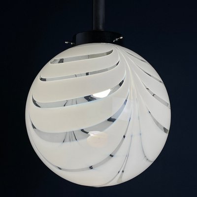 Murano Glass Pendant Lamp, Italy, 1960s-WQC-1786406