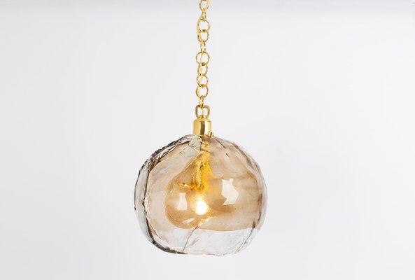 Murano Glass Pendant Light attributed to Kaiser, Germany, 1960s-UGR-1747986