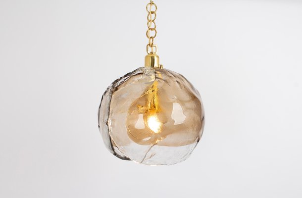 Murano Glass Pendant Light attributed to Kaiser, Germany, 1960s-UGR-1747986