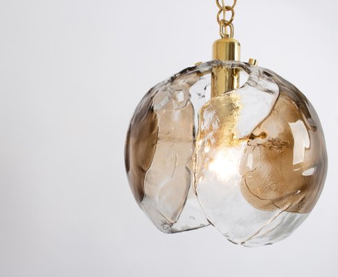 Murano Glass Pendant Light attributed to Kaiser, Germany, 1960s-UGR-1747986