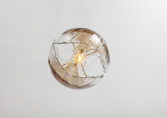 Murano Glass Pendant Light attributed to Kaiser, Germany, 1960s-UGR-1747986