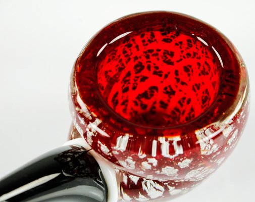 Murano Glass Pipe-Shaped Ashtray-FUP-1062689