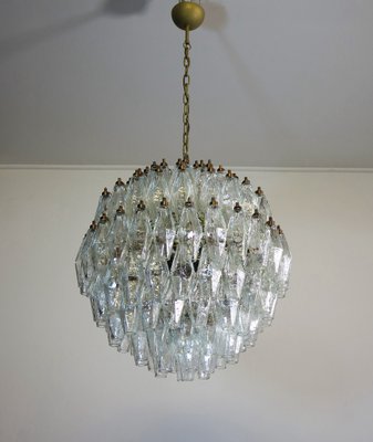 Murano Glass Poliedri Spherical Chandelier, 1980s-FHZ-637611