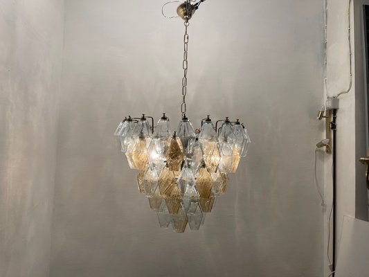 Murano Glass Polygon Chandelier, 1980s-JJC-1742271