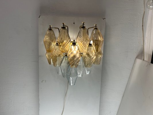 Murano Glass Polygon Sconces, 1970s, Set of 2-JJC-1804063