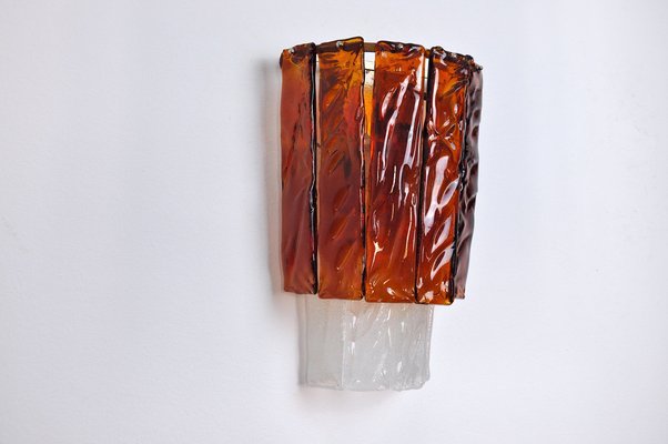 Murano Glass Sconce by Albano Poli for Poliarte, Italy, 1970s-EJE-953922