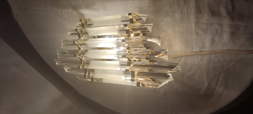 Murano Glass Sconce from Venini, Italy, 1970s-RGF-1031313